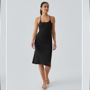 Halara Black Midi Dress
